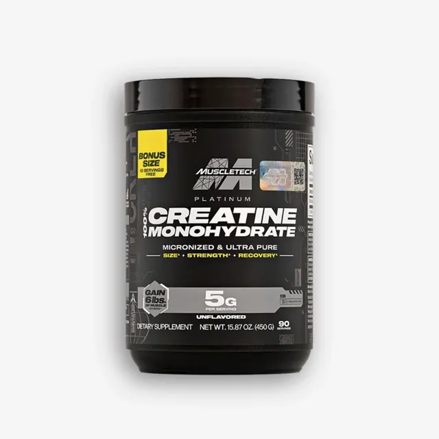 Creatina Platinum de MuscleTech · 450 gramos